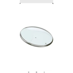 Resim Universal Cam Tencere Kapağı metal cerceveli 30 cm 