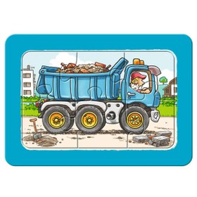 Resim Ravensburger 3x6 Parça Puzzle Araçlar 065738 