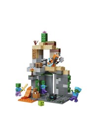 Resim LEGO® Minecraft® Zombi Zindanı 21587 - 8 Yaş ve Üzeri Çocuklar için 3 Zombi Figürü İçeren Yaratıcı Oyuncak Yapım Seti (284 Parça) 