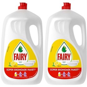 Resim Fairy Limon Kokulu Sıvı Bulaşık Deterjanı 2 x 2600 ML 