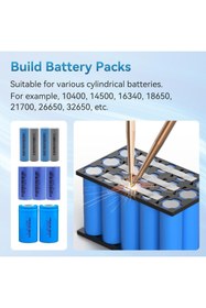 Resim Genel Markalar U2 EKRANLI ŞARJLI DC GÜÇLÜ PİL NOKTA PUNTA KAYNAK MAKİNESİ POWERBANK TAŞINABİLİR 7500 mah 