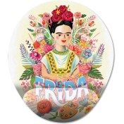 Resim Pixxa Frida Bilek Destekli Mousepad Model - 3 Oval 
