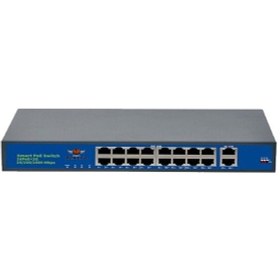 Resim Tektra Tks-1620gbl-a 16 Port Poe + 2 Uplink Switch-23699 