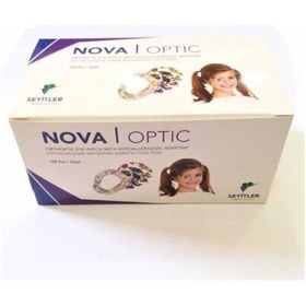 Resim Nova Optik Desenli Göz Kapama Bandı 2 x 100 Adet 