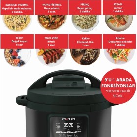 Resim Braventa Collection Instant Pot, Duo Whisperquiet/sessiz Çok Amaçlı Pişirici, Düdüklü Tencere, Sterilizatör, Yoğurt Hazı 