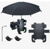 Resim Xcspace Paket Servis Elektrikli Araç Su Geçirmez Güneşlik Küçük Şemsiye Cep Telefonu Tutucu Motosiklet Pil Araba Bisiklet Navigasyon Cep Telefonu Tutucu (Yurt Dışından) 