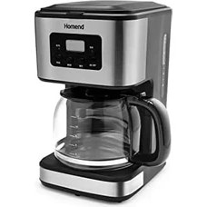 Resim Esmo Home Homend 5006COFFEEBREAK Filtre Kahve Makinesi, Inox-Siyah 