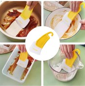 Resim Silikon Uçlu Bulaşık Temizleme Kazıyıcı Spatula 