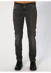 Resim Levi's Erkek Slim Fit Jean Pantolon - Minimalist Günlük Tarz Siyah 