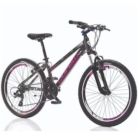 Resim Corelli Via Lady 1.0 26 Jant 21 Vites 16 Kadro Siyah / Fuşya Dağ Bisikleti Siyah 