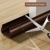 Resim PVC Kapıların Altına Tasarlanmış Rüzgarı Engellemek, Gürültüyü Azaltmak ve Farelerin Girmesini Önlemek İçin Yün Kemer Sızdırmazlık Şeridi. 