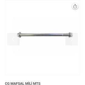 Resim Topuz Motor Cg mafsal mili Orta Askı Mavsal Mafsal Mili Başık Çatal Mili 