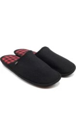 Resim Twigy Tw Kare 20 Siyah Erkek Ev Terliği Hafif Malzeme ile Konforlu Kullanım 