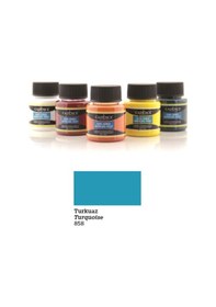 Resim Cadence Ebru Boyası 45Ml 858 Turkuaz 