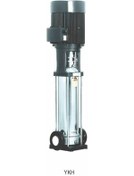 Resim Ykh8-12 5.5 Hp 380v Paslanmaz Çelik Fanlı Dik Milli Kademeli Hidrofor Su Pompası - Süper Sessiz 