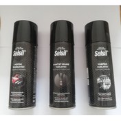 Resim Selsil Motor Temizleme Spreyi 200 Ml / Emniyet Kemeri Yağlayıcı 200 ml / Torpido Parlatıcı 200 ml 
