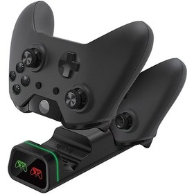 Resim Dobe Xbox One-One S-One X-Elite Joystick Şarj Standı ve Çift Pil 