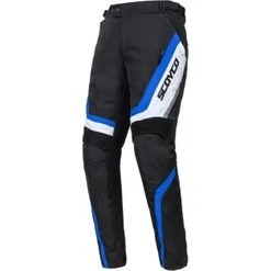 Resim Ebakbak Motosiklet Korumalı Kışlık Paltolon Maxdura 600-D Kumaş Su ve Rüzgar Geçirmez Mavi Paltolon 