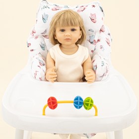 Resim Mama Sandalyesi Minderi - Kelebek 