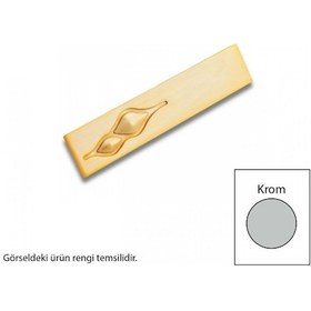 Resim Coşafak Zavinna Z129 Metal Krom 64Mm Akslı Kulp 