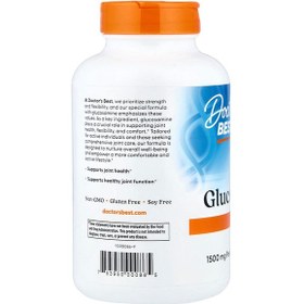 Resim Doctor's Best - Glucosamine - 1500mg - 180 Capsules 750 Mg Per Capsule 