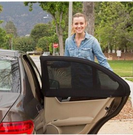 Resim Araba Yan Cam 2 Adet Arka Cam Güneşlik Perde Videolu Tanıtım 