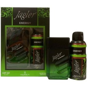 Resim Jagler Energy Erkek Parfüm EDT 90 ML + Energy Erkek Sprey Deodorant 150 ML 