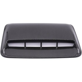 Resim 1 Adet Evrensel Araba Hava Akışı Kaput Havalandırması Araba Hava Akışı Havalandırma Kapağı Dekoratif Döşeme Etiket Kapağı Kaput 