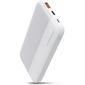 Resim 10.000 mAh 20W Usb-C PD + 18w Usb Hızlı Şarj Beyaz Powerbank 