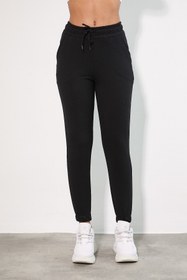 Resim 1898 Cep Baskılı Koyu Lacivert Unisex Eşofman Altı 