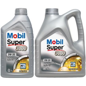 Resim Mobil Super 3000 0W-20 Motor Yağı 4 L + 1 L 
