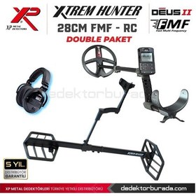Resim Xtrem Hunter Dedektör - 28cm Fmf Double Paket Wsaıı Xl Kulaklıklı 