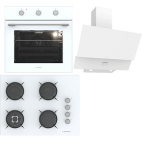 Resim Termikel Ankastre Set (BO O6435C W BH P7194C W CH C6532C WW) 