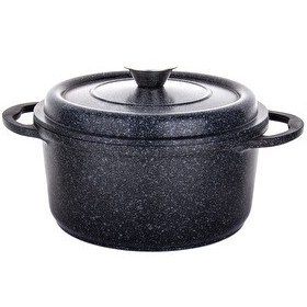 Resim Aryıldız T-T Cast Alu Cold Stone Derin Tencere 24 CM 55TNC015377 