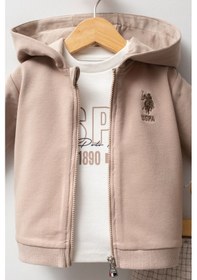 Resim U.s. Polo Assn Erkek Bebek Kahverengi Takım Usb2579-c-v1 Kahverengi 