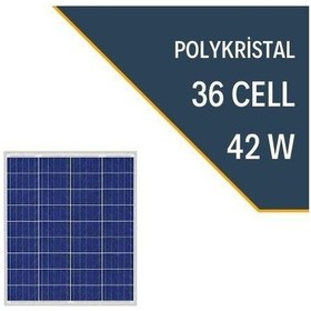 Resim Lexron 42W Polikristal Güneş Panelİ 