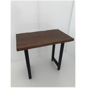 Resim Bintaşmobilya Kütük Bar Masası 100X60 