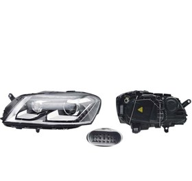 Resim VW Passat 2011 ve Sonrası Sol Bi-Xenon + LED + Beyin Far 