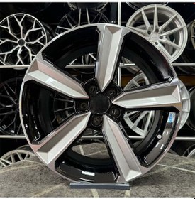 Resim 17 İnç 5x100 Babayaga Polo İbiza Egea Uyumlu Siyah Elmas Kesim 