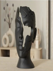 Resim Zihnin Yankısı Minimalist Kırık Heykel Dekoratif Biblo 