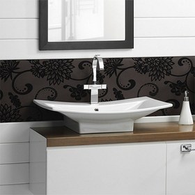 Resim Cerastyle Bella Tezgah Üstü Lavabo 70 cm 074600U 