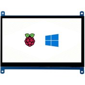 Resim TLS Robotik Waveshare 7 inch HDMI LCD Kapasitif Dokunmatik Ekran IPS 1024x600 (C) 