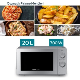 Resim Kumtel Silver Smartwave Inverter Mikrodalga Hmın-06 