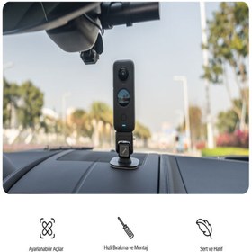 Resim Insta360 Araç Içi Bağlantı Braketi 