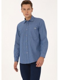 Resim U.s. Polo Assn. Erkek Açık Mavi Gömlek Jean 50309882-dn0021 Lıght Blue 