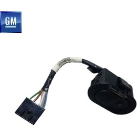 Resim GM Opel Vectra B Arka Cam Kontrol Düğmesi Siyah (sağ Sol Uyumlu) Uyumlu 