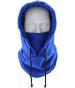 Resim Tt-dt Polar Balaclava Yüz Maskesi Rüzgar Geçirmez Boyun Eşarp Safir 