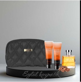 Resim Farmasi Shooter's Man Erkek Parfümü EDP 100 ml + After Shave Balm +Duş Jeli Çantalı Set 