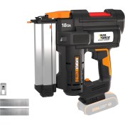 Resim WX842 20VOLT/2.0AH Li-Ion 15-50MM Profesyonel Şarjlı Çivi Çakma Makinesi + 2700 Adet Yedek Çivi 