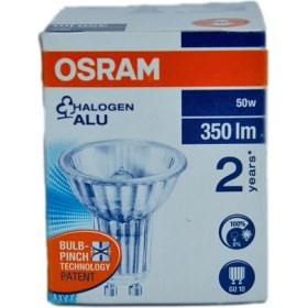 Resim Osram 50W 230V 350LM 2800K GU10 Halojen Çanak Ampul 